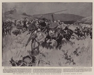 Den britiske mission til Kano, den britiske styrke, der modstod et kavaleriangreb ved Ugu